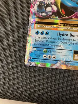 Mega Blastoise EX  22/108 Pokemon Evolutions XY Ultra Rare Card LP - Image 5