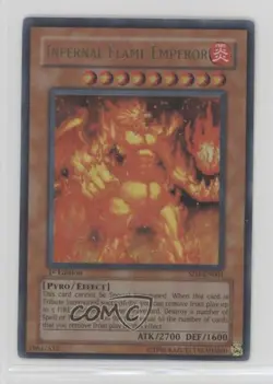 Infernal Flame Emperor 1st Ed. YuGiOh Blaze of Destruction Structure Deck 01ks - Image 1