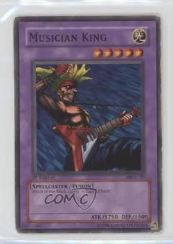 Musician King 1st Ed. YuGiOh Metal Raiders #MRD-103 2002 0w8 - Image 1