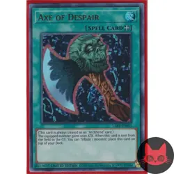 Yugioh Axe of Despair LART-EN051 Ultra Rare NM - Image 1