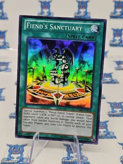 -Yu-Gi-Oh TCG- Fiend's Sanctuary Unlimited Super Rare DPKB-EN035 - NM - Image 4