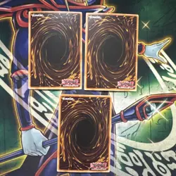 Yugioh! Sea Monster of Theseus MP17-EN231 x3 Playset Secret Rare 1st Edition NM - Image 4