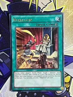 Yu-Gi-Oh Rebellion MIL1-EN013 Ultra Rare 1st Edition NM - Image 1