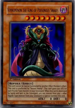 TAEV-EN014 Vennominion The King Of Poisonous Snakes Ultra Rare 1st Edition LP - Image 1