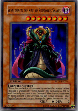 TAEV-EN014 Vennominion The King Of Poisonous Snakes Ultra Rare 1st Edition LP - Image 3