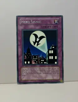 Hero Signal - TLM-EN049 - The Lost Millennium - 1st Edition - Rare - YuGiOh! - Image 1