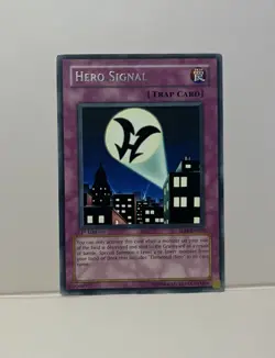 Hero Signal - TLM-EN049 - The Lost Millennium - 1st Edition - Rare - YuGiOh! - Image 3
