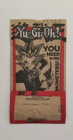 2002 Yugioh McDonalds Kaiba Promo Bag SEALED with CD, poster AND Promo Pack - Image 3