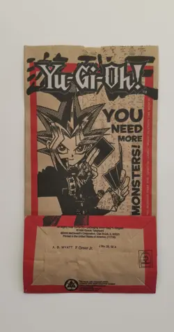 2002 Yugioh McDonalds Kaiba Promo Bag SEALED with CD, poster AND Promo Pack - Image 8