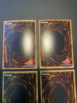 2003 Yugioh Promo Dark Magician Knight GB8-001 ~ 004 Secret Rare Complete Set NM - Image 11
