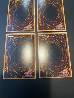 2003 Yugioh Promo Dark Magician Knight GB8-001 ~ 004 Secret Rare Complete Set NM - Image 6