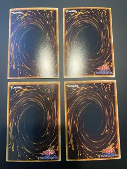2003 Yugioh Promo Dark Magician Knight GB8-001 ~ 004 Secret Rare Complete Set NM - Image 8