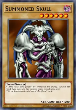 Summoned Skull - RA03 - Platinum Secret Rare - Yugioh - Euro - Image 1