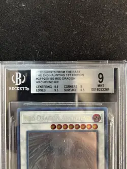 Yu-Gi-Oh! Red Dragon Archfiend Ghost/Past 2 1st Ed Ghost Rare GFP2-EN182 BGS 9 - Image 3