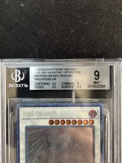 Yu-Gi-Oh! Red Dragon Archfiend Ghost/Past 2 1st Ed Ghost Rare GFP2-EN182 BGS 9 - Image 6
