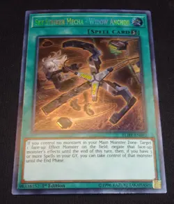 Yugioh Sky Striker Mecha - Widow Anchor BLHR-EN092 Secret 1st Ed VLP - Image 1