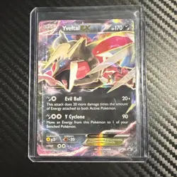 PokÃ©mon Card TCG Yveltal-EX Shiny Kalos Tins XY150 Holo Black Star Promo 2016 - Image 4