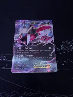 Pokemon Card TCG Yveltal-EX Shiny Kalos Tins XY150 Holo Black Star Promo 2016 - Image 1