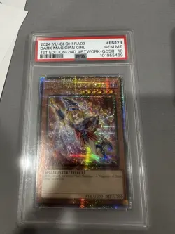 2024 YU-GI-OH! RA03-EN123 DARK MAGICIAN GIRL PSA 10 QCSR - Image 5
