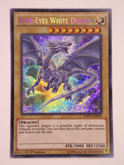 Yu-Gi-Oh! / Blue-Eyes White Dragon / MVP1-ENS55 / Secret Rare / 1st Edition / NM - Image 3