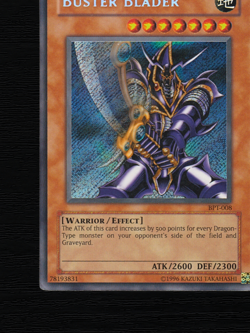 Yu-Gi-Oh Buster Blader BPT-008 Collectible Tin Promo Secret Rare NA 2002 - Image 18