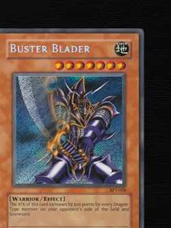 Yu-Gi-Oh Buster Blader BPT-008 Collectible Tin Promo Secret Rare NA 2002 - Image 6