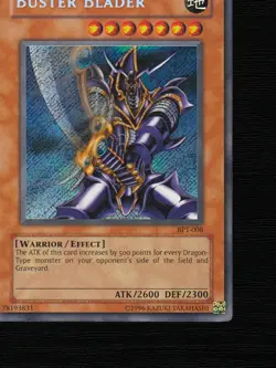 Yu-Gi-Oh Buster Blader BPT-008 Collectible Tin Promo Secret Rare NA 2002 - Image 7