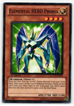 Elemental HERO Prisma Common | LCGX-EN033 | English Yu-Gi-Oh Card - Image 1