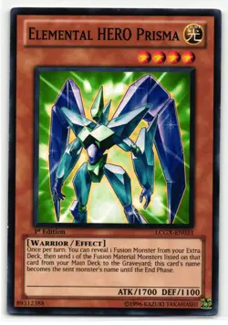 Elemental HERO Prisma Common | LCGX-EN033 | English Yu-Gi-Oh Card - Image 3