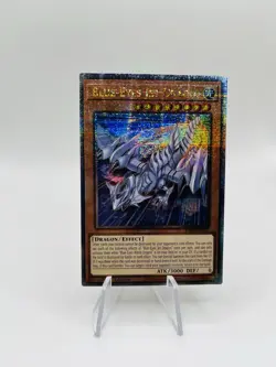 Blue-Eyes Jet Dragon Quarter Century Secret Rare RA02-EN017 Yugioh Tcg - Image 2