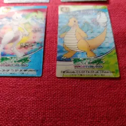 Advanced generation Pokemon Japanese  Card 3D lenticular Charizard Blastoise - Image 10