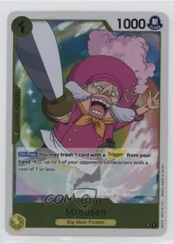 2023 One Piece Card Game: Pillars of Strength OP03 R Streusen #OP03-115 01sb - Image 1