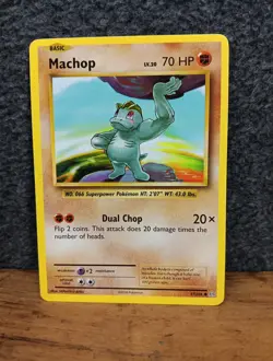 Pokemon - Evolutions - Machop - 57/108 - Base Trading Card Game PokÃ©mon - Image 1