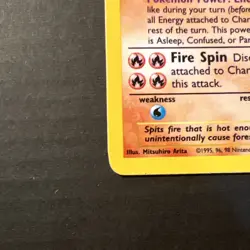 1999 PokÃ©mon TCG Charizard Base Set Holo Rare Card 4/102 - Image 5
