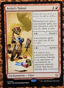âœ¨ï¸Artist's Talentâœ¨ï¸ MTG | Bloomburrow | NM/M | R 0124 - Image 1