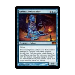 WOTC MtG M10 Sphinx Ambassador (MR) VG - Image 1