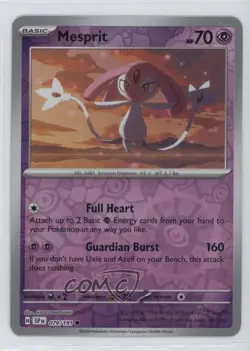 Mesprit Reverse Foil Pokemon SV08: Surging Sparks #079 0i4k - Image 1