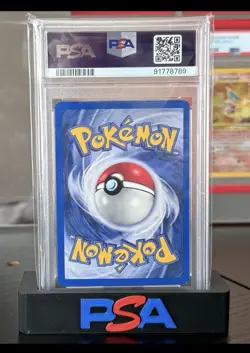 Pokemon Dark Persian Holo Black Star Promo #17 2000 Nintendo Magazine - PSA 7 - Image 2