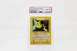 1999 Pikachu # 4 Pokemon: The First Movie Promo, PSA: 8, Cert: 60839961 - Image 1