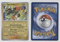 Tapu Koko Reverse Foil Pokemon SV08: Surging Sparks #065 0wc9 - Image 3