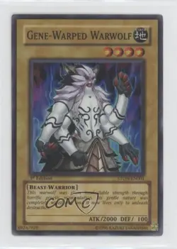 Gene-Warped Warwolf 1st Ed. YuGiOh Strike of the Neos #STON-EN001 2007 0g6j - Image 1