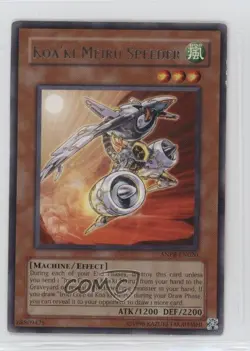 Koa'ki Meiru Speeder (R) 1st Ed. YuGiOh Ancient Prophecy #ANPR-EN020 2009 0rq9 - Image 1