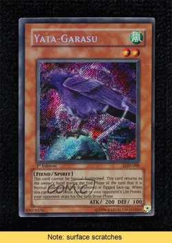 Yata-Garasu 1st Ed. YuGiOh Legacy of Darkness #LOD-000 2003 READ 1z8 - Image 1