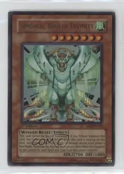 Simorgh Bird of Divinity 1st Ed. YuGiOh Lord the Storm Structure Deck 2006 0d08 - Image 1