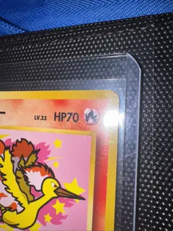 ANA Jet PROMO Moltres Old Back Pokemon Card Japanese - Image 4