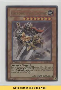 Gilford the Legend 1st Ed. YuGiOh Warrior's Triumph Structure Deck READ 04ve - Image 1