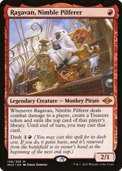 Ragavan, Nimble Pilferer Modern Horizons 2 NM MTG - Image 1