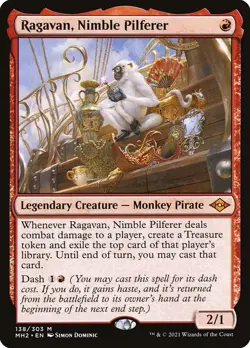 Ragavan, Nimble Pilferer Modern Horizons 2 NM MTG - Image 2