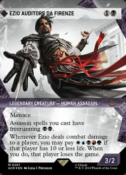 Mint/Near-Mint, English - 1 x MTG Ezio Auditore da Firenze - Textured Foil - Sho - Image 2