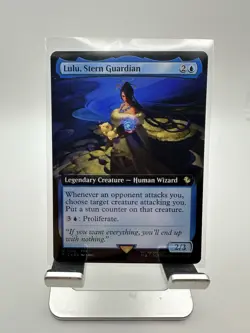 Lulu, Stern Guardian Final Fantasy MTG Extended Art Foil R 0143 FIC NM - Image 1
